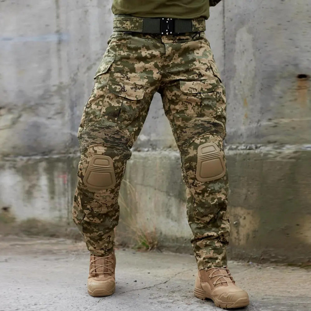 Боевые мужские штаны G3 Combat Pants без наколенников Пиксель L KL885 - изображение 1