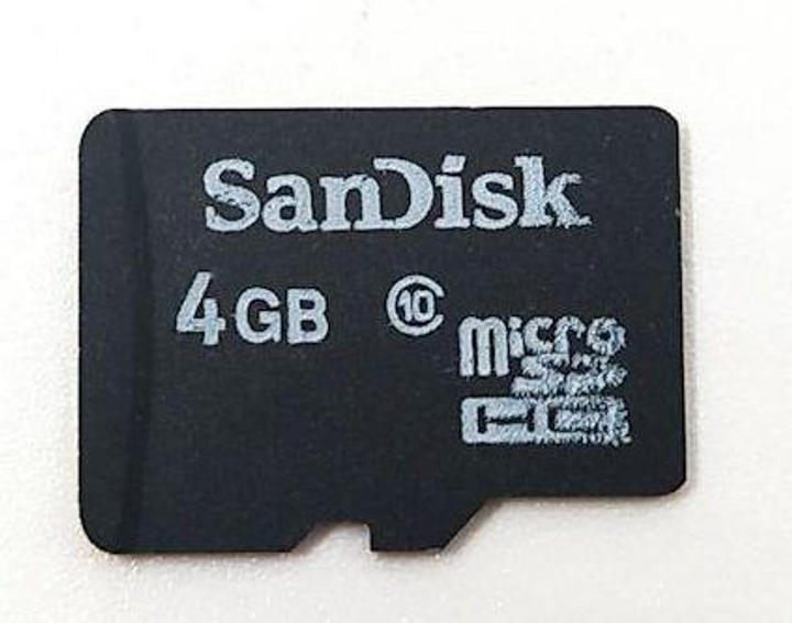 Карта памяти microSD SanDisk 4 Gb 10 Class - изображение 3