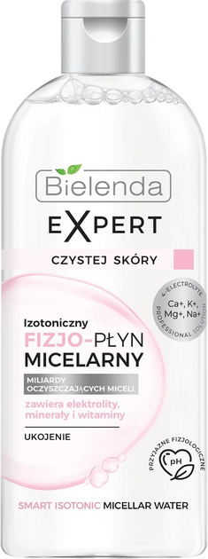 Міцелярна вода Bielenda Expert Clean Skin для зняття макіяжу 400 мл (5902169045562) - зображення 1