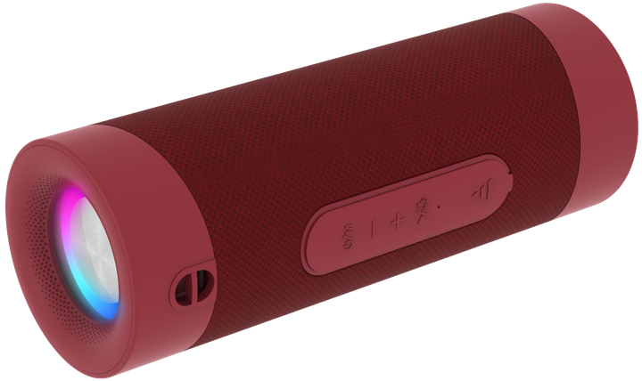 Портативна колонка Denver BTV-208 10W RGB Red (5706751063428) - зображення 6