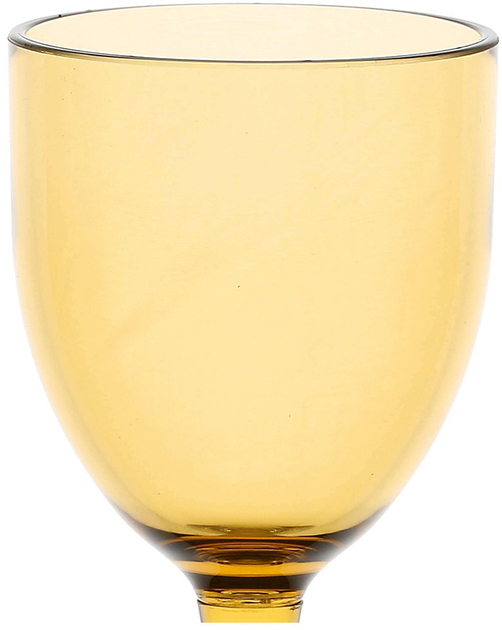 Zestaw kieliszków do wina Rose&Tulipani Fiaba akrylowych bursztynowy 400 ml 6 szt (U20139091U00-Z) - obraz 3