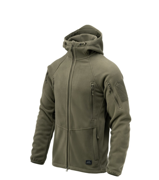 Кофта флісова тактична Helikon-Tex Patriot Jacket Hybrid Fleece Олива (Розмір М) - изображение 1