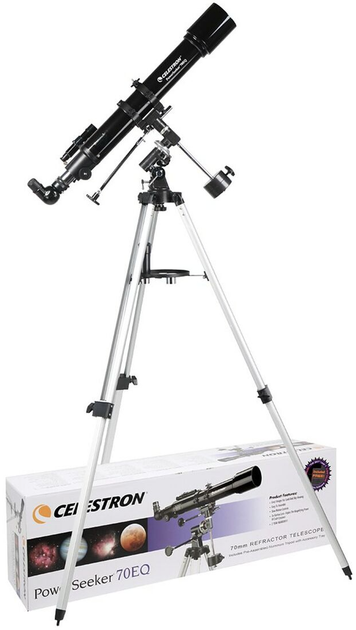 Teleskop Celestron PowerSeeker 70EQ (0050234210379) - obraz 9