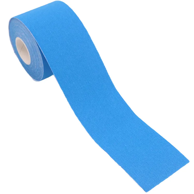 Кінезіологічна стрічка Ciron Kinesiology tape Blue (5904463684256) - зображення 4