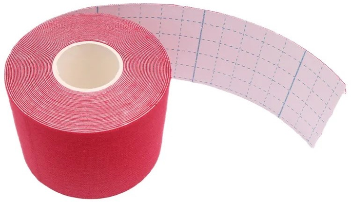 Кінезіологічна стрічка Ciron Kinesiology tape Red (5904463684287) - зображення 4
