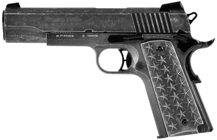 Пістолет пневматичний Sig Sauer Air 1911 We The People кал. 4.5 мм BB - зображення 1