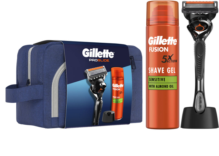 Подарочный набор Gillette Станок для бритья мужской ProGlide с 1 ...