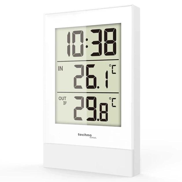 Цифровой термометр Technoline WS9178 White (WS9178) с беспроводным датчиком - изображение 3