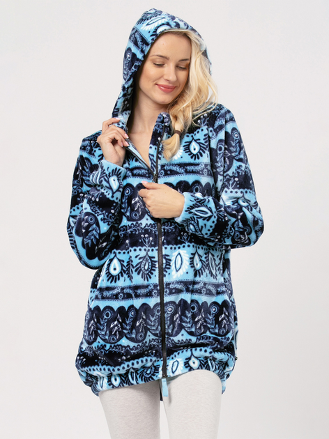 Халат жіночий теплий з капюшоном Key Night&Day LHB 894 B24 L/XL Синій від Rozetka на платформі USKIDKA Акція на Халат жіночий теплий з капюшоном Key Night&Day LHB 894 B24 L/XL Синій від Rozetka