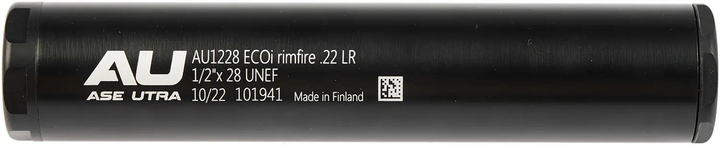 Саундмодератор Ase Utra ECO кал. 22 LR. Резьба - 1/2"-28 - изображение 1