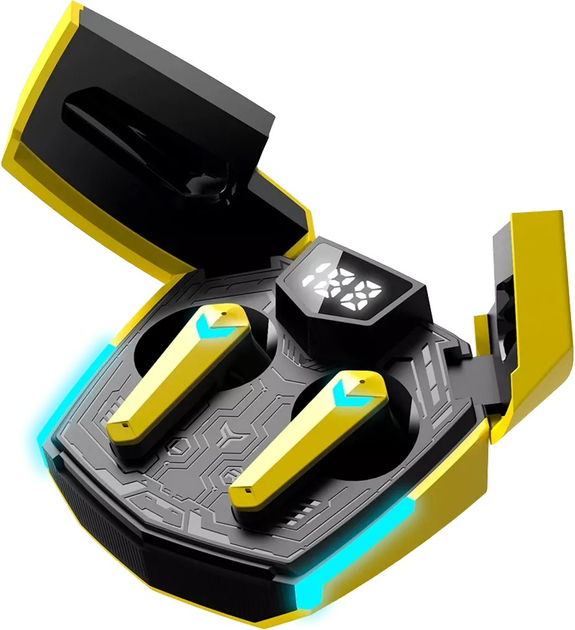 Słuchawki Canyon Doublebee GTWS-2 Gaming Yellow (CND-GTWS2Y) - obraz 3