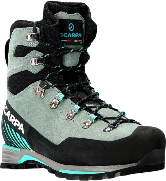 Черевики з Gore-Tex Scarpa Manta Tech GTX WMN 40,5 Conifer/Green Blue - зображення 1