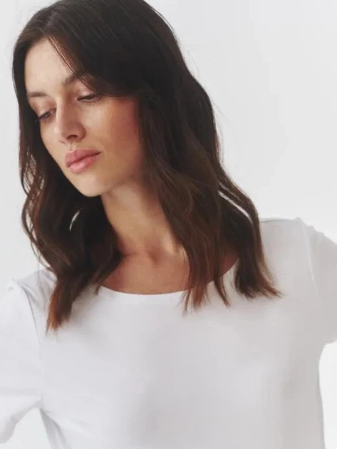 Футболка жіноча Tatuum Mikaja T2400.045 XL Біла (5900142299704) - зображення 4