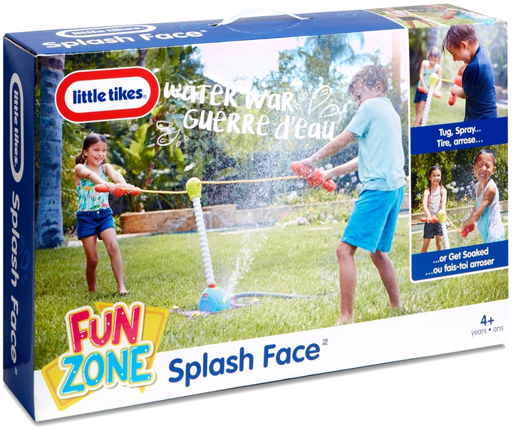 Spryskiwacz wodny Little Tikes Fun Zone Splash Face Przeciąganie liny (0050743645631) - obraz 1