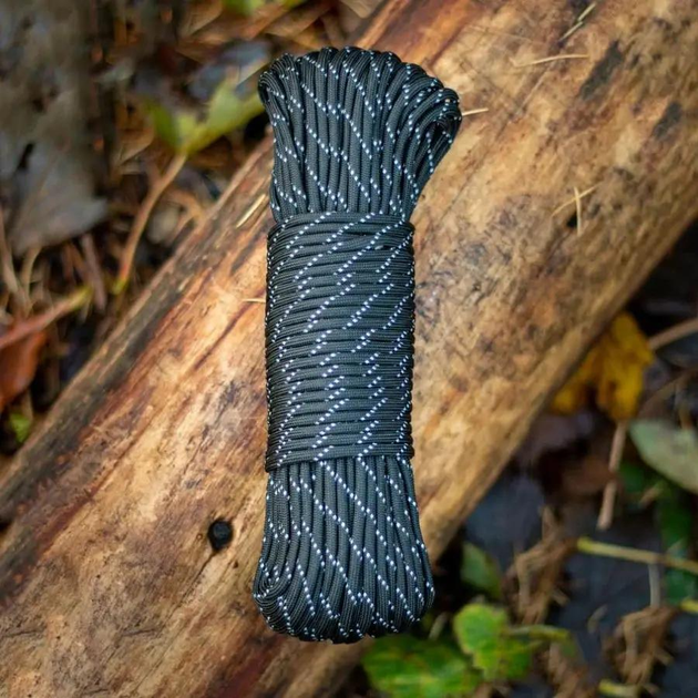 Паракорд Lifesystems 550 Paracord Black - изображение 2