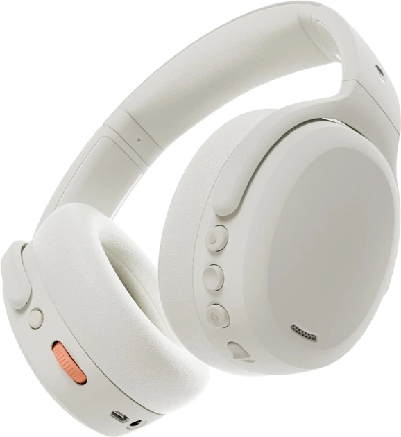 Навушники Skullcandy BT Crusher ANC 2 Bone Orange Glow (S6CAW-S951) - зображення 2