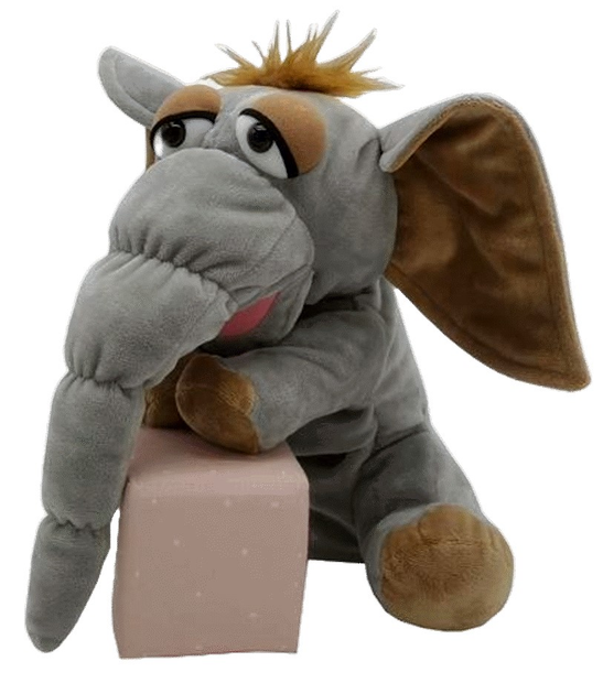 Pluszak Magni Elephant Frank 25 cm (5707594038970) - obraz 1