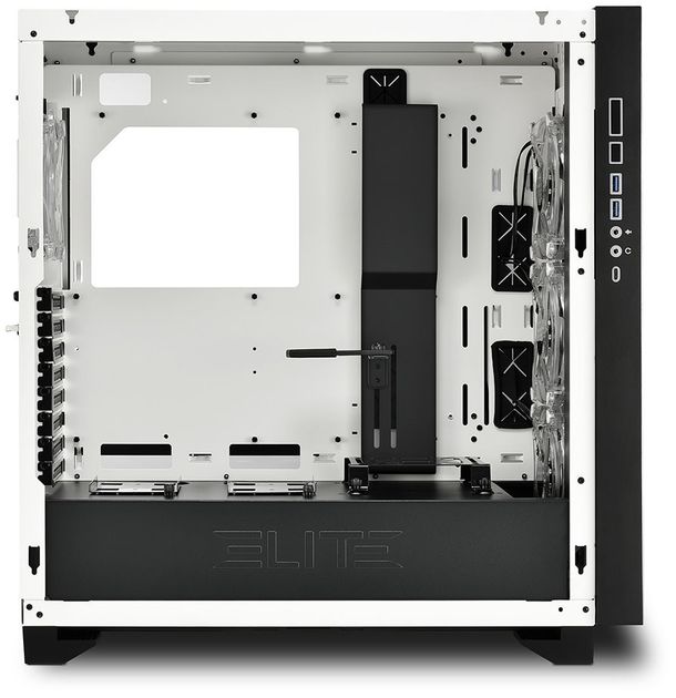 Obudowa Sharkoon Elite Shark CA300H RGB White (4044951030422) - obraz 6