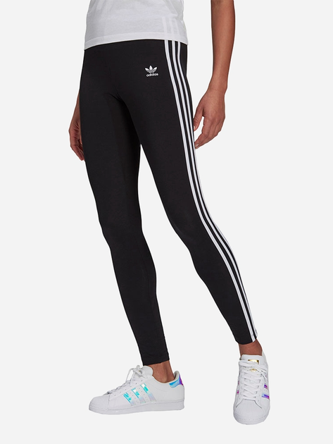 Legginsy sportowe damskie adidas H09426 38 Czarne (4064054657661) - obraz 1