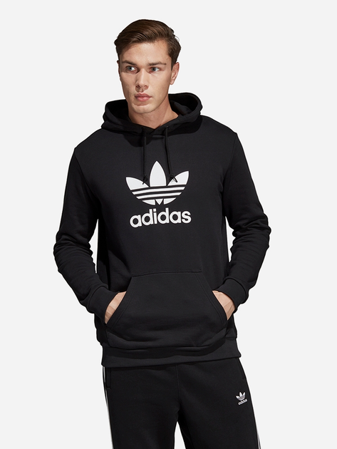 Худі чоловіче adidas DT7964 XS Чорне (4060509650775) - зображення 1