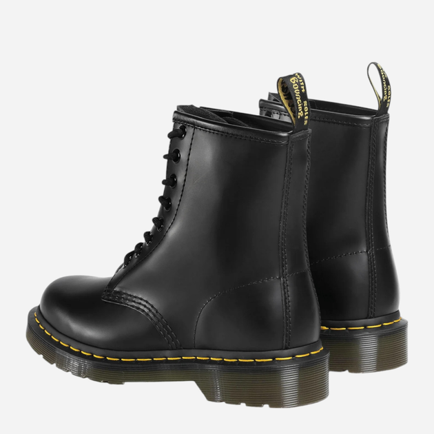 Жіночі берці високі Dr. Martens 1460 Smooth 11822006 40 Чорні (800090796384) - зображення 6