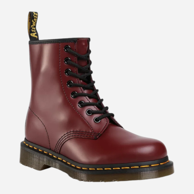 Glany damskie skórzane Dr. Martens 1460 Smooth 11822600 37 Bordowe (800090827705) - obraz 4