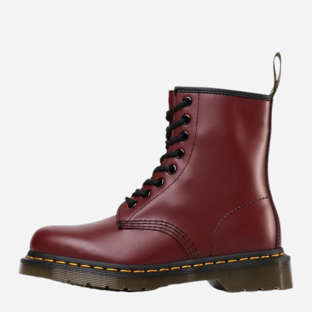 Жіночі берці високі Dr. Martens 1460 Smooth 11822600 39 Бордові (800090796612) - зображення 5