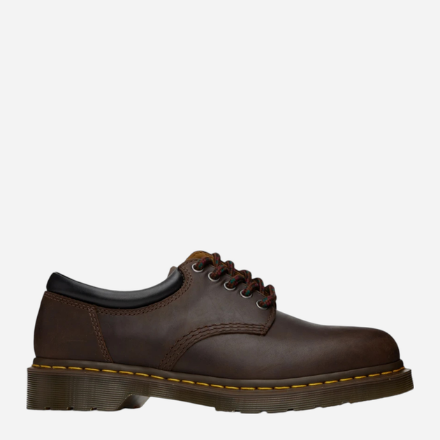 Buty derby męskie skórzane Dr. Martens Gaucho Crazy Horse 11849201 44 Ciemnobrązowe (0800090801705) - obraz 1