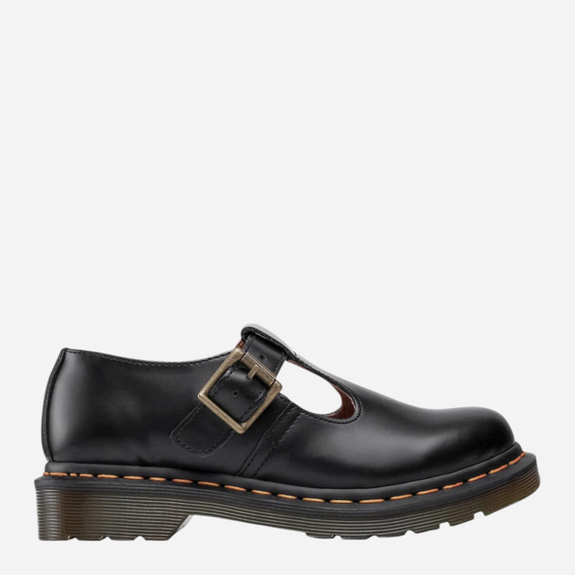 Жіночі туфлі Мері Джейн зі шкіри Dr. Martens Polley 14852001 37 Чорні (0883985498259) - зображення 1