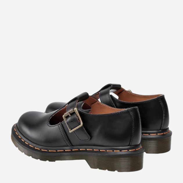 Жіночі туфлі Мері Джейн зі шкіри Dr. Martens Polley 14852001 41 Чорні (883985498297) - зображення 4