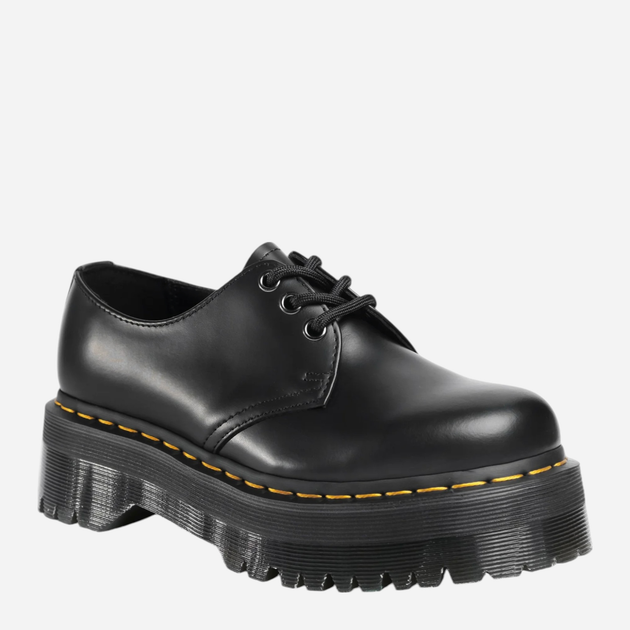 Жіночі дербі зі шкіри Dr. Martens 1461 Quad 25567001 37 Чорні (190665329445) - зображення 4