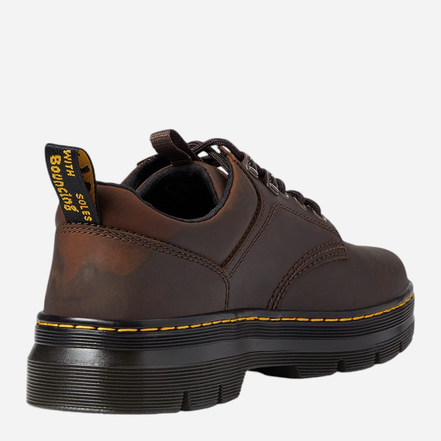 Półbuty męskie Dr. Martens Reeder Gaucho Crazy Horse 27103207 41 Ciemnobrązowe (190665435894) - obraz 4
