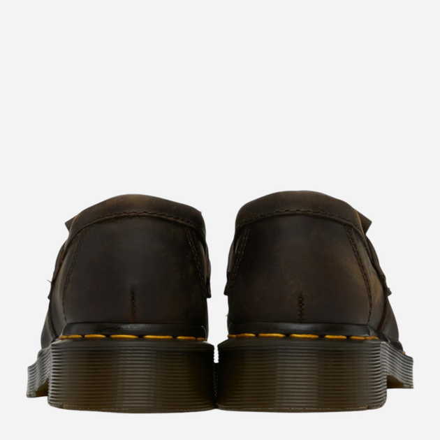 Чоловічі лофери зі шкіри Dr. Martens Adrian Crazy Horse 30917201 44 Темно-коричневі (190665589368) - зображення 4