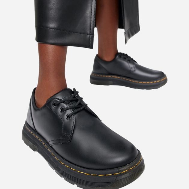 Чоловічі дербі зі шкіри Dr. Martens Crewson Lo 31669001 43 Чорні (0190665626315) - зображення 2