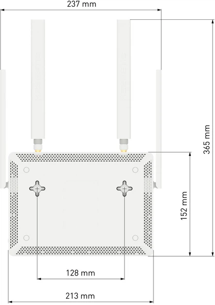 Router Keenetic Hero 4G White (KN-2310-01DE) - obraz 9