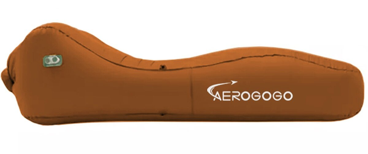 Надувний матрац для кемпінгу Aerogogo Air Lounger CL1 Brown (6975272630276) - зображення 2