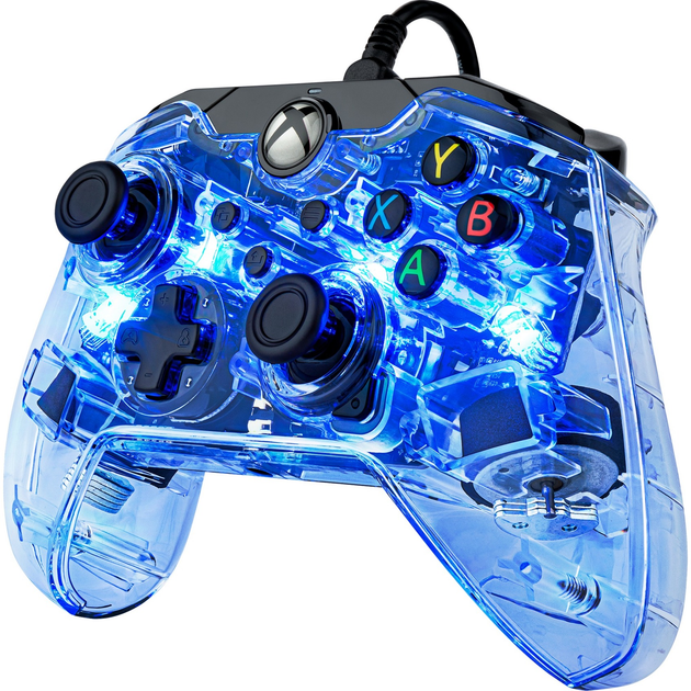 Kontroler przewodowy PDP Afterglow Prismatic do Xbox Series/Xbox One/PC Transparent-Blue (049-005-EU) - obraz 2