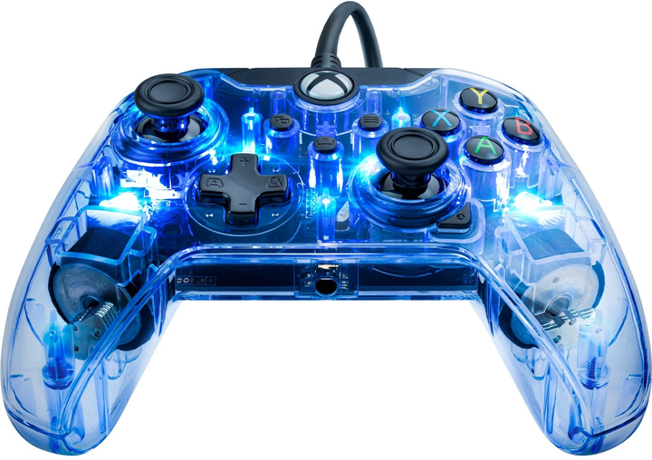 Дротовий геймпад PDP Afterglow Prismatic для Xbox Series/Xbox One/PC Transparent-Blue (049-005-EU) - зображення 4