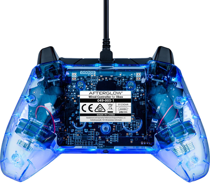 Дротовий геймпад PDP Afterglow Prismatic для Xbox Series/Xbox One/PC Transparent-Blue (049-005-EU) - зображення 7