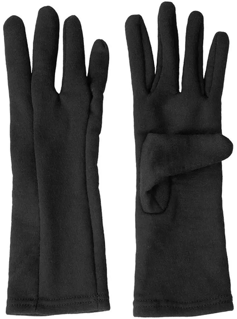 Рукавички Aclima HotWool Heavy Liner Gloves Jet 24–25.5 см Black - зображення 1