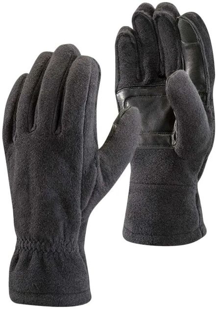 Перчатки Black Diamond MidWeight Windbloc Fleece Gloves XL Black - изображение 1