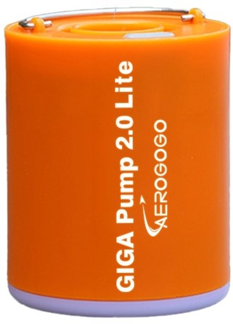 Акумуляторний насос для повітря Aerogogo Giga Pump 2.0 Lite P2G-02 Orange (6975272630535) - зображення 2