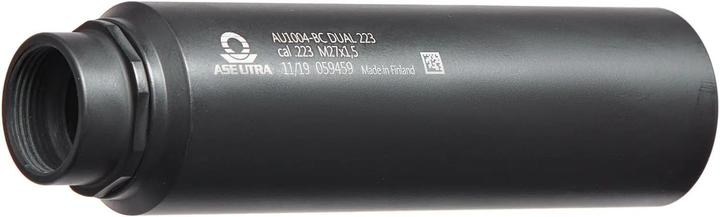 Саундмодератор Ase Utra DUAL Cerakote кал .223 M27x1.5 - изображение 1