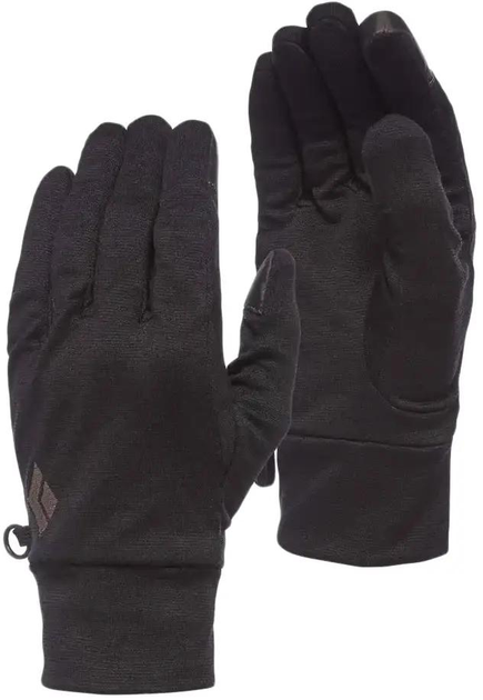 Перчатки Black Diamond LightWeight Wooltech Gloves L Antracite - изображение 1