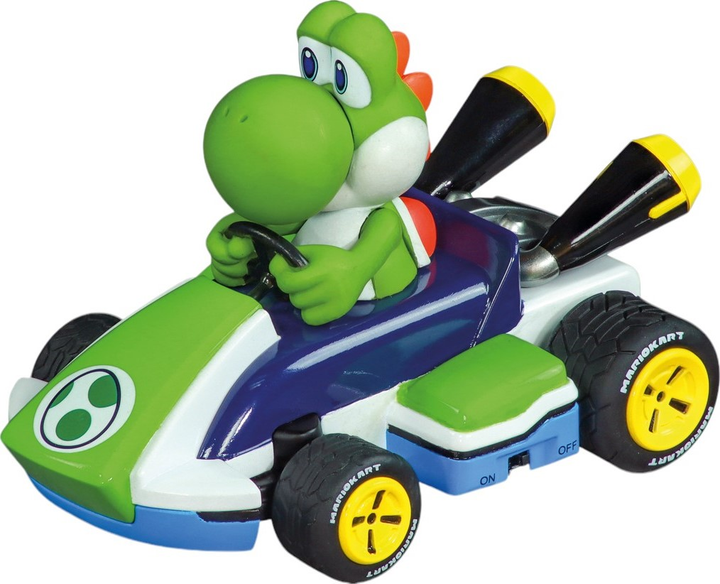 Машинка на радіокеруванні Carrera Mario Kart Race Kart - Yoshi (9003150143161) - зображення 1