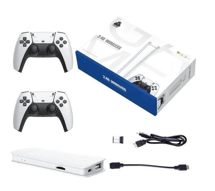 Игровая приставка M15 Mini Game Stick 4K/HDMI/64 Gb + 2 беспроводных джойстика - изображение 2