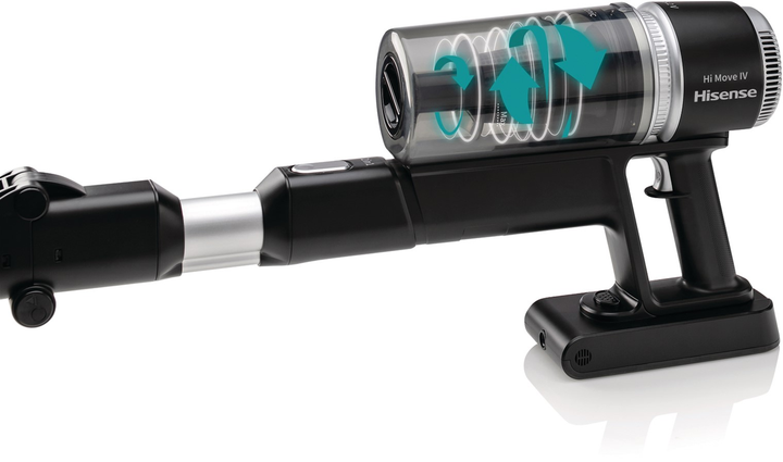 Акумуляторний пілосос Hisense HVC6134BK (7040736) - зображення 4