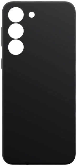 Панель 3mk Silicone Case для Samsung Galaxy S23+ 5G Black (5903108499279) - зображення 6