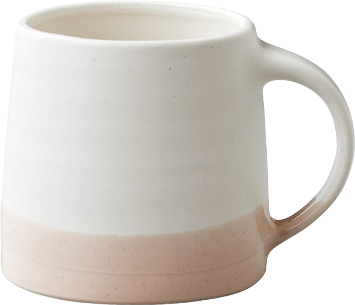 Kubek Kinto SCS-S03 ceramiczny biało-różowy 320 ml (4963264500609) - obraz 1