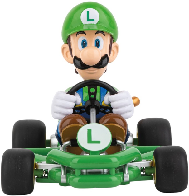 Samochód zdalnie sterowany Carrera Mario Kart Pipe Kart Luigi (9003150135531) - obraz 2